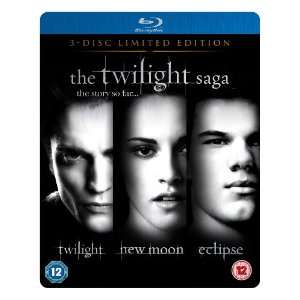 The Twilight Saga Triple (1-3) Limited Edition Steelbook (3 Disc) [Blu-ray]